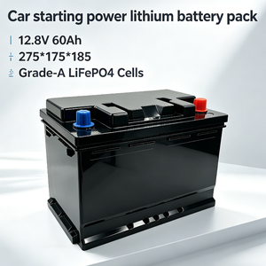 32140 LiFePO4 Shell High Cycle 12.8V 60Ah Automotive Battery Pack
