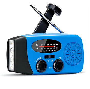Solar Hand Crank Hurricane Emergency Power Supply
