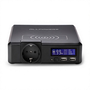 Outdoor Power Station Wireless Lithium Ion Energy Storage System Portable Laptop Charger 200W Mobile Power Bank