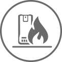 Fire protection flame retardant battery housing