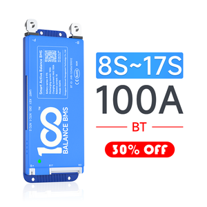 Smart Active Balancer battery Protection Board BMS 100a 48v 16s