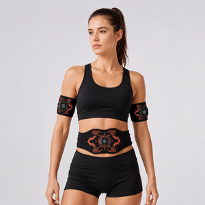 Portable Belly and Back EMS Pad for Period Soothing Dual-Zone Menstrual TENS Pad Wearable Belt