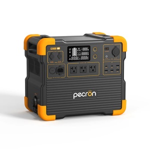 Pecron E2400LFP LiFePO4 Battery Station 2400W Portable Solar Generator Wireless Charging for Camping Backup Power New Arrival