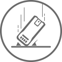Drop-off impact protection for portable battery packs