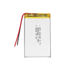 Lipo Cell Manufacturer Wholesale Medical Wearable Equipment Rechargeable Battery UFX 634165 2000mAh 3.7V