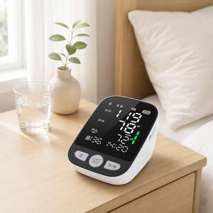 CONTEC08D Portable Rechargeable Upper Arm Blood Pressure Monitor Built-in Lithium Battery Tensiometro
